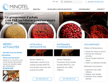 Tablet Screenshot of minotel.com